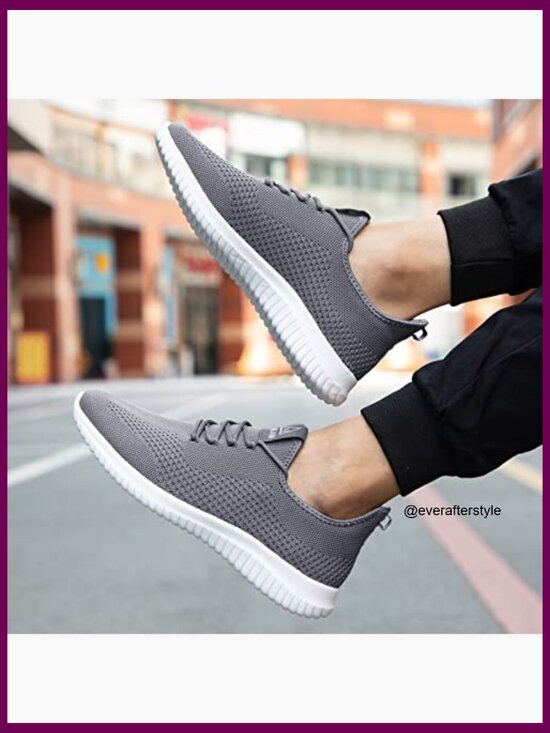 Men\'s Running Shoes Ultra Lightweight Breathable Mesh Athletic Sneakers main image 5